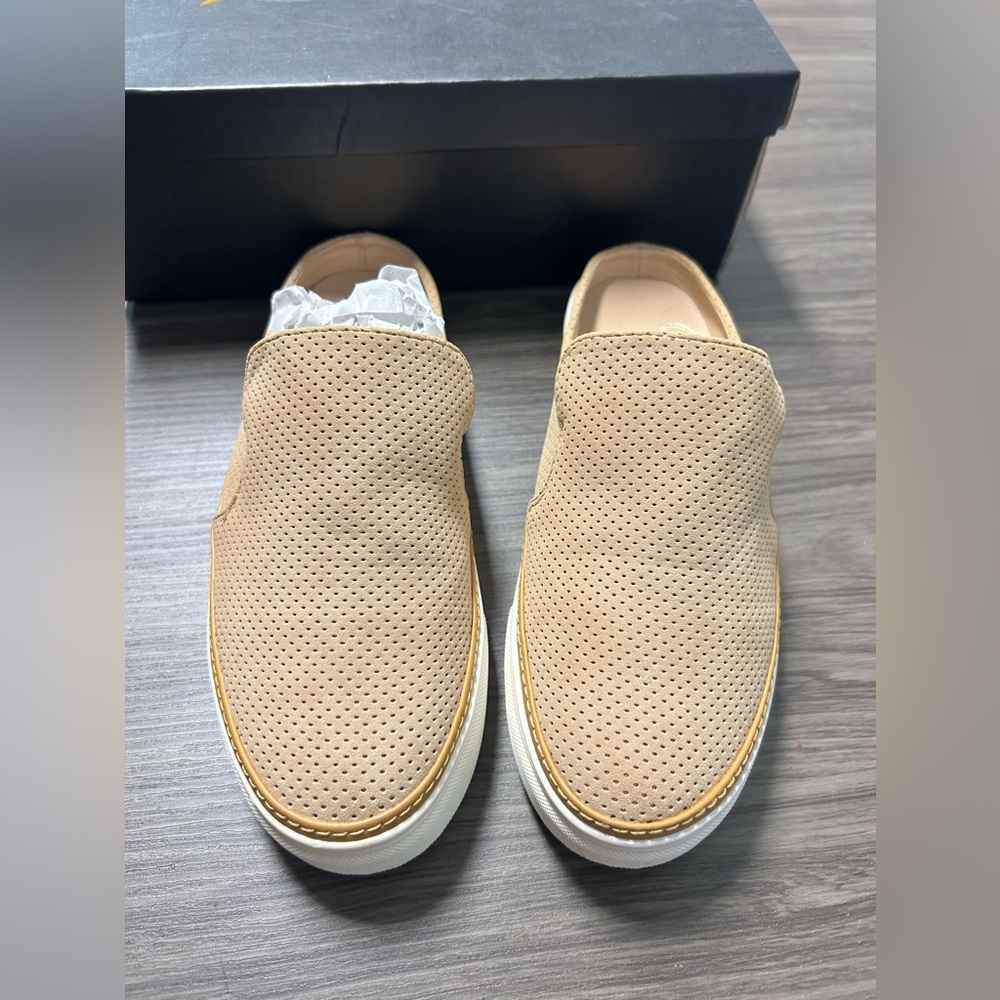 Ccocci Dakota Oatmeal Slip On Loafers Size 7.5